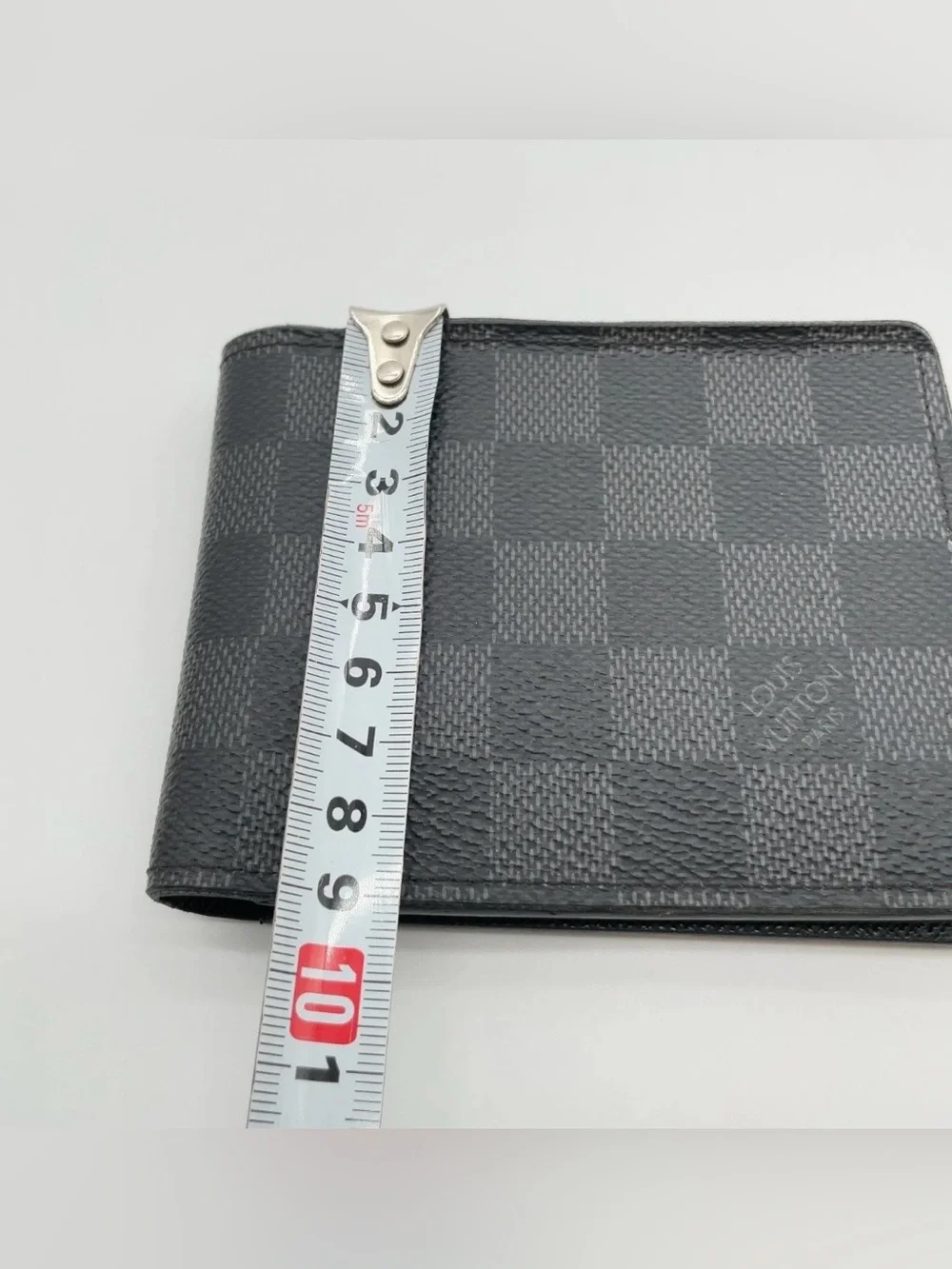 Auth Louis Vuitton Damier Graphite Portefeville Multiple Wallet